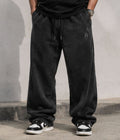 Dyaan Premium Black Relaxed Joggers